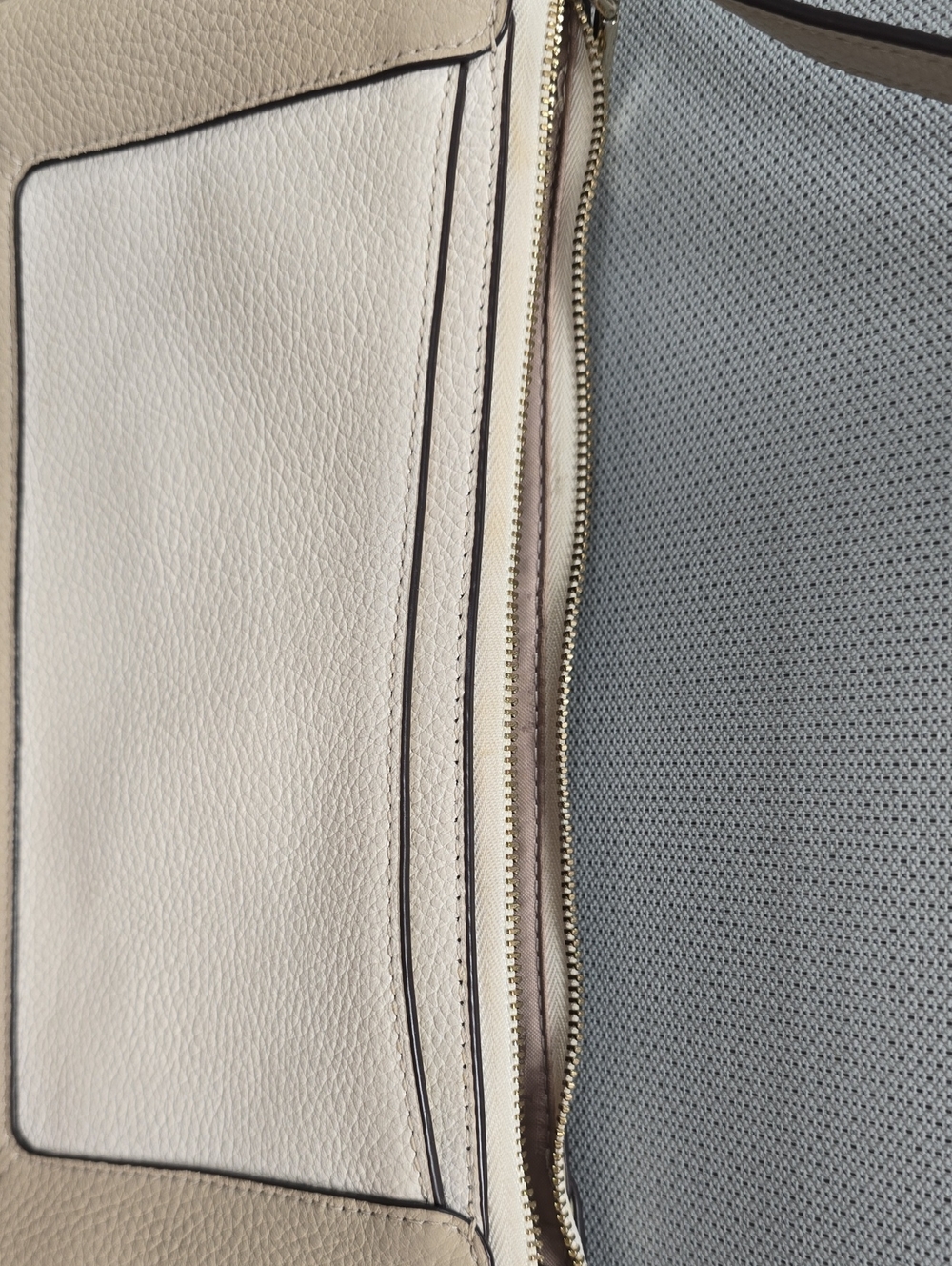 kate spade Two-Tone Beige & Cream Crossbody New York Lena Small Shoulder Bag - Picture 9 of 9